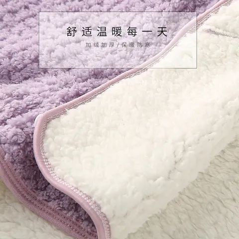 Damen Thermo Fleece Schulterwärmer Gekürzte Jacke Verdickte Sherpa Gefütterte Cape Weste Für Postpartum Senioren Home Wear