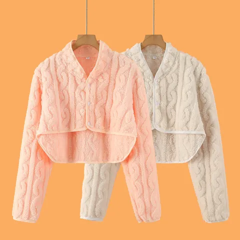 Flanell Schulterwärmer Für Damen Schlafschal Thermal Nackenwickel Wochenbettpflege Winter Warme Fleece Schulterjacke