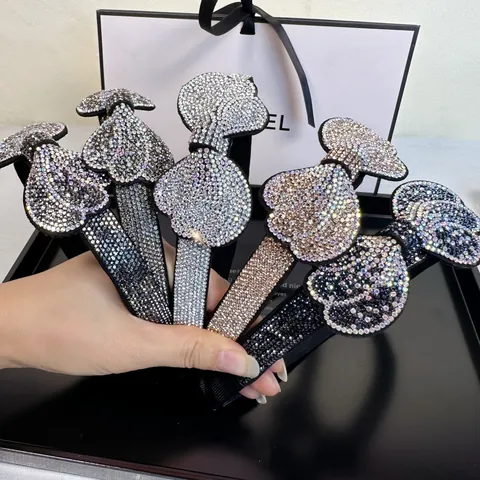 Elegant Full Rhinestone Bowknot Headband For Women Korean Style Sparkly Crystal Bow Hair Band Wedding Party Hair Accessories