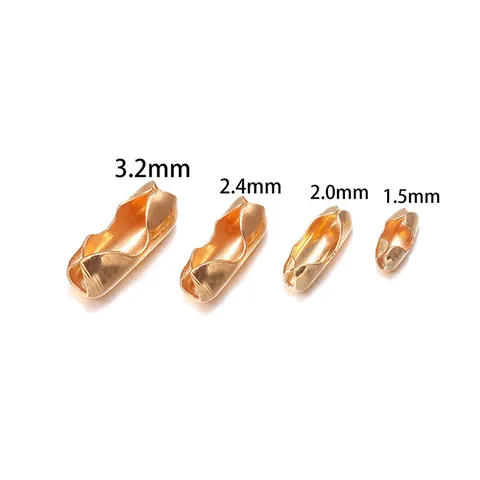 IJzeren Bal Ketting Connectoren Ovale Shuttle Vorm Vouwsluitingen Voor DIY Sieraden Maken Bevindingen Ketting Armband Accessoires