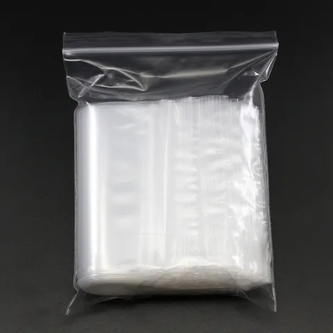 Dicke Klare PE Kunststoff Druckverschlussbeutel Für Schmuckverpackungen Kleine Artikel Wiederverschließbare Plastiktüten Staubdichte Aufbewahrungsbeutel
