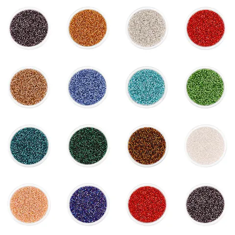 Colorful Glass Bugle Beads For DIY Jewelry Making Bracelet Necklace Clothing Embroidery Handmade Embroidery Crafts Accessories