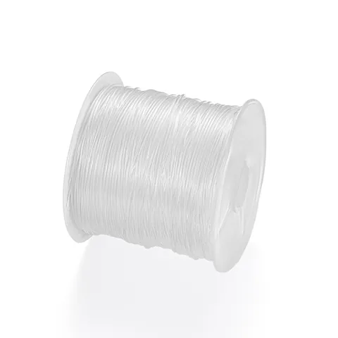 Bobine de Cordon en Nylon Transparent Non Élastique Pour Fabrication de Bijoux DIY Corde de Perlage Bracelet Collier Artisanat