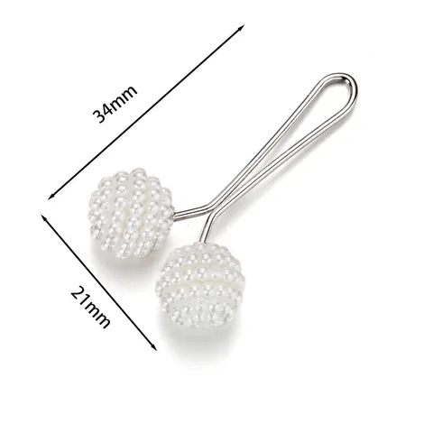 Candy Color Scarf Buckle Plastic Lychee Texture U-Shaped Pin Fashion Hijab Fixed Pins For Women Clothing Decorative Accessories