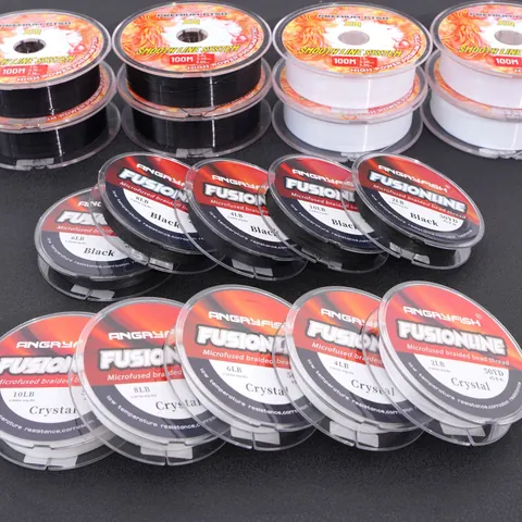 High Strength PE Microfused Braided Beading Thread Fishing Line For DIY Jewelry Making Bracelet Cord Black White Crystal