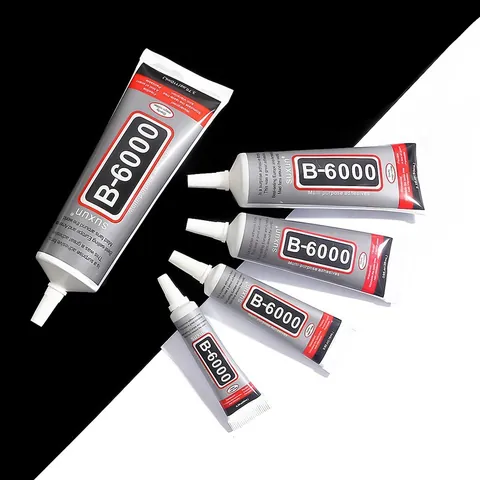 B6000 Multi Purpose Adhesive Glue For Jewelry Making DIY Crafts Rhinestone Fabric Wood Professional Waterproof Flexible Clear Bond