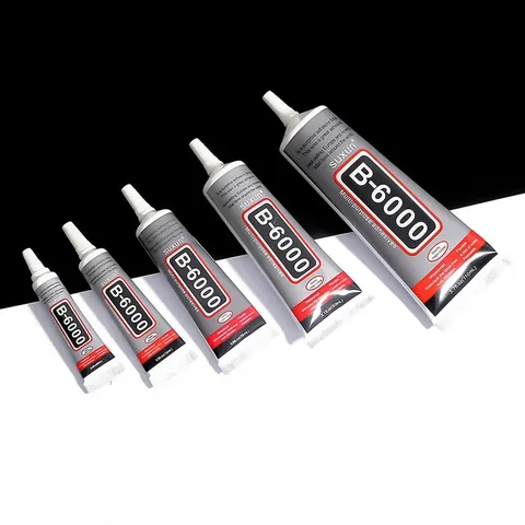 B6000 Multi Purpose Adhesive Glue For Jewelry Making DIY Crafts Rhinestone Fabric Wood Professional Waterproof Flexible Clear Bond