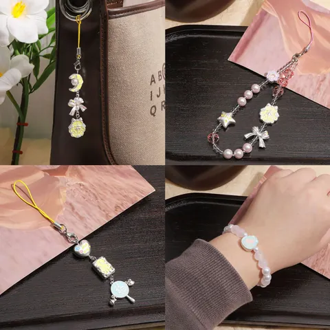 Matte Silver Alloy Enamel Charms For Jewelry Making DIY Heart Star Rabbit Chinese Knot Bow Pendant Accessories For Women