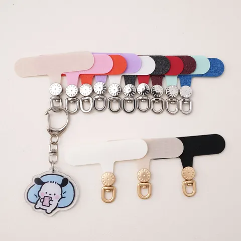 Handy-Lanyard-Patch Aus Oxford-Gewebe Universal-Handy-Anschluss Mit Um 360 Grad Drehbarer Metallschnalle T-Förmiges Zubehör