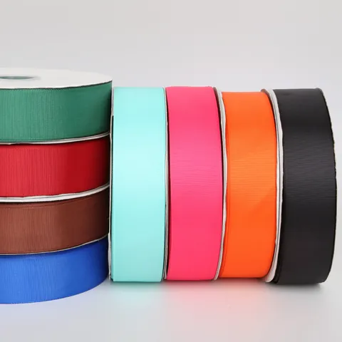 Grosgrain Ribbon Polyester Ribbed Tape For DIY Hair Accessories Bows Jewelry Making Crafting Gift Wrap Multiple Colors