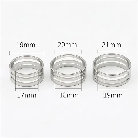Outil Ouvreur d'Anneaux de Jonction En Acier Inoxydable Et Laiton Anneau À Triple Fente Pour Fabrication Et Réparation De Bijoux DIY