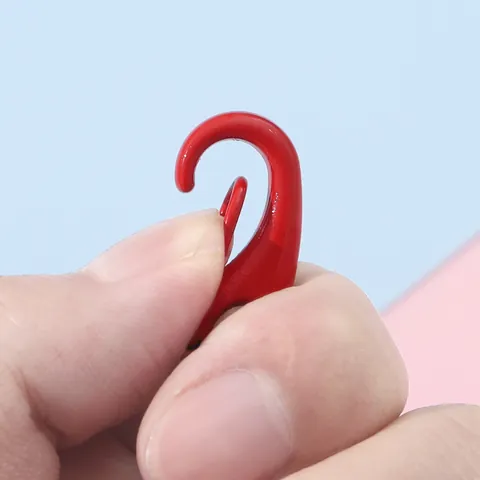 Colorful Alloy Lobster Claw Clasp Spring Hook For DIY Jewelry Making Keychain Accessories Lacquered Metal Snap Hook