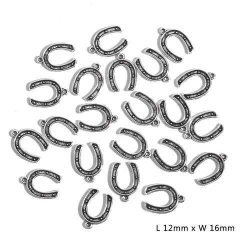 Vintage Antique Silver Alloy Charms Pendants For DIY Jewelry Making Moon Starfish Flower Tower Anchor Rudder Nautical DIY Accessories