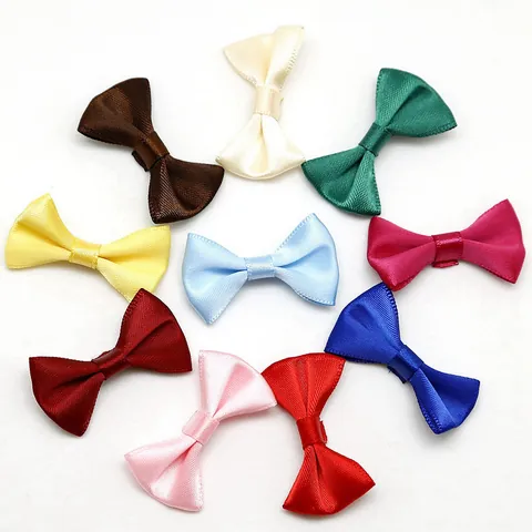 Lazos de Cinta de Satén Materiales de Manualidades DIY Accesorios para el Cabello Lazos Decorativos Costura Embalaje Regalo
