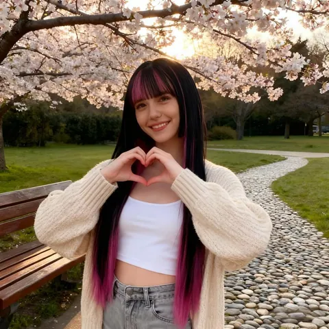 Lange Steile Hime Snit Pruik Ombre Roze Paars Grijs Synthetische Vezel Hittebestendig Haar Rechte Pony Lolita Cosplay Hoofddeksel