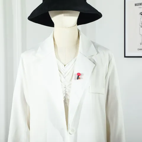 Korean Style Sunflower Acrylic Brooch For Women Cute Color Block Flower Badge Fashion Pin Accessory For Coat Jacket