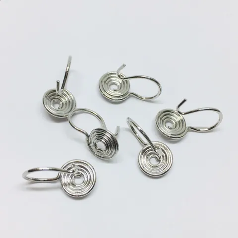Accessori Fai Da Te Creazione Gioielli Clip Orecchio Senza Buco Placcato Oro 18K Spirale Convertitori Orecchini Per Donna