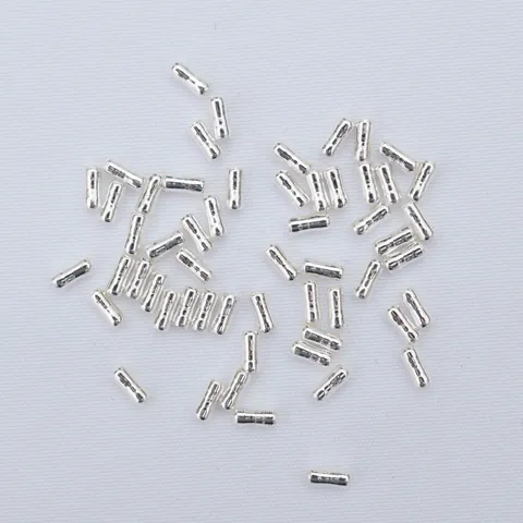 Eco-Friendly Copper Spacer Tube Beads Gold Filled Small Straight Tube Loose Beads For DIY Bracelet Necklace Jewelry Making