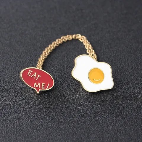 Mount Fuji Cloud Enamel Brooch Alloy Cartoon Badge Jewelry Collection With Chain For Women Men Creative Clothing Decoration Lapel Pin