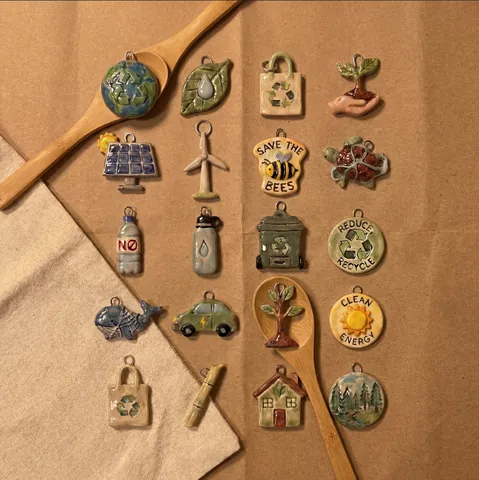 Vintage Roestvrij Staal Milieuvriendelijke Hanger Ketting 18K Verguld Aarde Blad Walvis Boom Bedeltje Sieraden Voor Unisex Dagelijks
