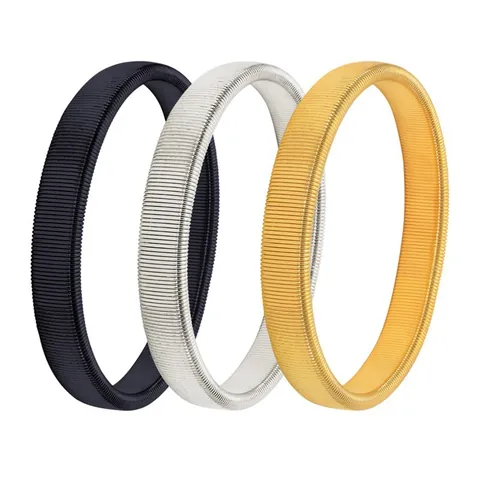 Herren Elastische Metall Frühling Hemd Ärmelhalter Armbänder Für Herren Damen Rutschfeste Hemd Ärmelhalter Zubehör Gold Silber Schwarz