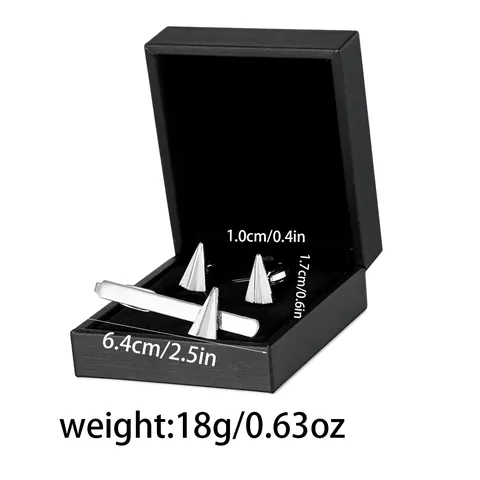 Men Business Alloy Tie Clip And Cufflinks Set Silver Anchor Space Shuttle Rocket Paper Plane Owl Skull Creative Jewelry