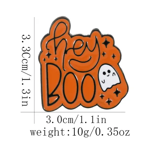 Broches Magnéticos de Esmalte de Halloween Calabaza Fantasma Gato Negro Aleación de Zinc Goteo de Aceite Pines Festivos para Decoración de Ropa