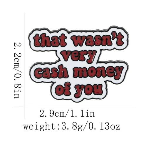Alloy Enamel Pin Brooch Set Motivational Heart Cloud Design Slogan Badge For Clothes Bag Decoration Unisex Accessories