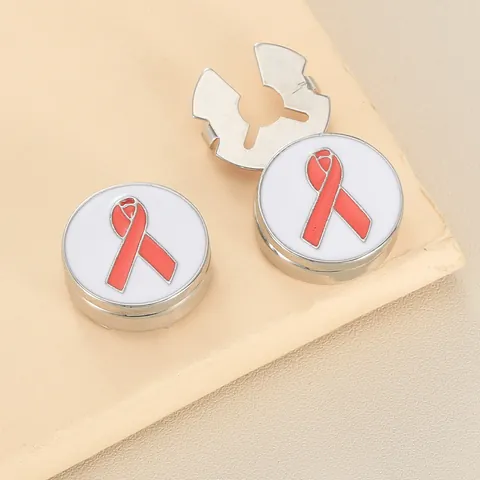 Vintage Alloy Enamel Masonic Symbol Ribbon Cufflinks Geometric Business Shirt Suit Decor Cuff Links Accessories For Men Women Jewelry