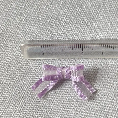 Mini Fiocchi di Nastro in Tessuto Fatti a Mano Accessori Decorativi Per Artigianato DIY Calze Intimo Vestiti Bambole Animali