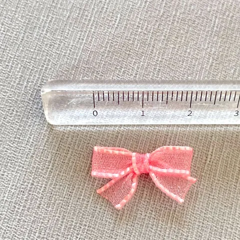 Mini Mesh Bowknot DIY Accessories For Hair Clips Shoes Hats Socks BJD Doll Clothes Decoration Colorful Organza Bows