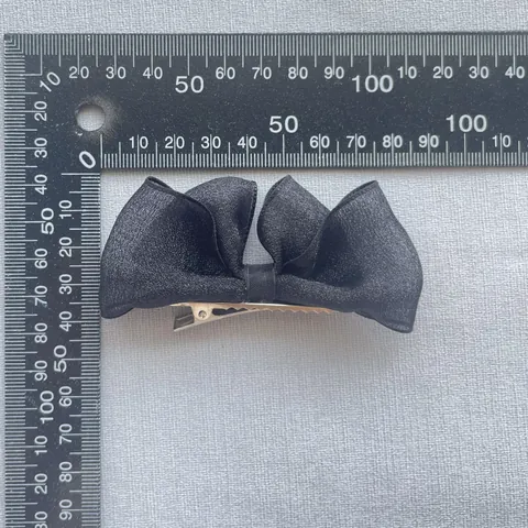 Fermaglio Per Capelli A Fiocco In Rete Per Ragazze Dolce Organza Molletta Senza Traccia Carino Pois Farfalla Clip Laterale Accessori Per Capelli