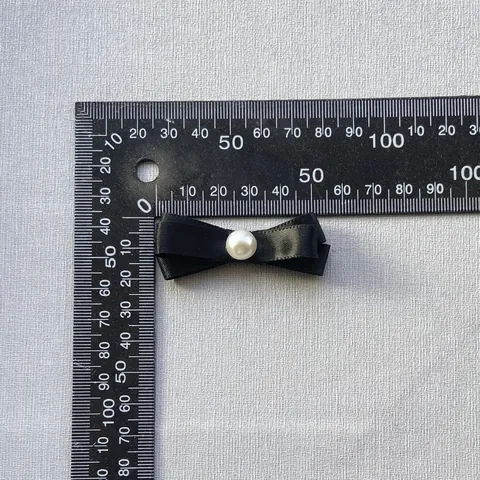 Handgemaakte Satijnen Lint Meerlaagse Strik Bedels Met Imitatieparel DIY Sieraden Maken Accessoire Voor Kleding Haar Decoratie