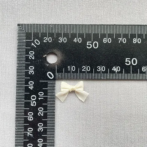 Mini Handgemaakte Stoffen Strikjes DIY Accessoires Voor Poppenkleertjes Decoratie Nagelkunst Stippen Gingham Knutselbenodigdheden