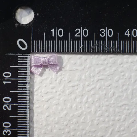 Mini Fiocchi di Nastro di Raso Fatti a Mano per Vestiti Bambole BJD Cucito Fai da Te Scrapbooking Accessori Decorativi