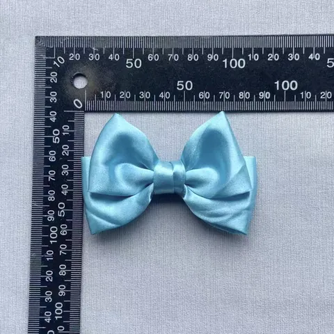 Fiocco in Raso Fatto a Mano Accessori Fai da Te per Abbigliamento Scarpe Decorazione Capelli Applicazione Fiocco in Tessuto