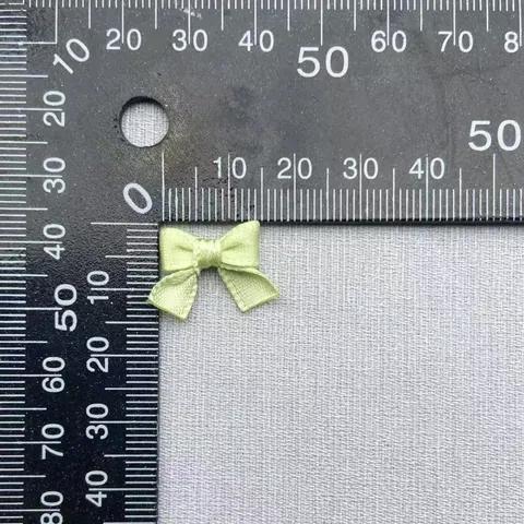 Mini Lazos de Cinta de Satén Hechos a Mano para Manualidades DIY Clips de Pelo Broches Decoración de Ropa Regalo