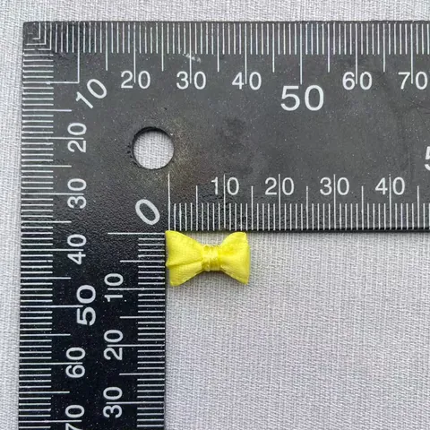 Lazo de Cinta de Satén de Doble Capa Hecho a Mano para Accesorios de Ropa de Muñeca DIY Costura de Ropa Lazos Decorativos Manualidades Pequeñas