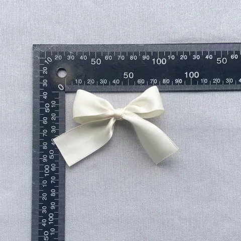 Applicazioni a Fiocco in Nastro di Raso Fatte a Mano Accessori DIY per Mollette Capelli Vestiti Scarpe Borse Scatola Regalo