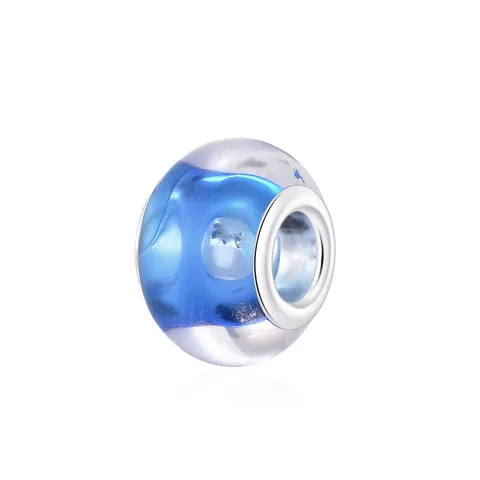 DIY Jewelry Making Large Hole Beads Colorful Resin Glass Spacer Beads With Alloy Core For Bracelet Necklace Handcraft Supplies Women Accessory