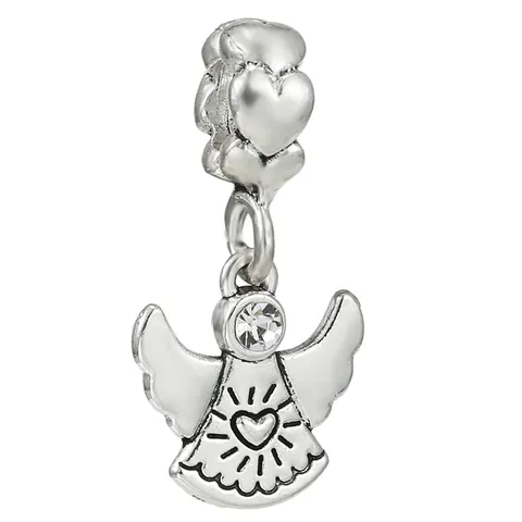 Alloy DIY Jewelry Charms For Bracelet Making Angel Heart Starfish Butterfly Birthday Theme Pendant Women Fashion Jewelry