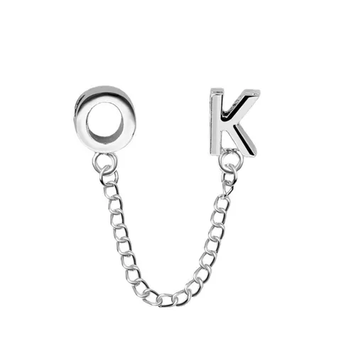 Legierung Strass Sicherheitskette Charms Für Armband DIY Schmuckherstellung Zubehör Schmetterling Herz Blume Design Damen Schmuck