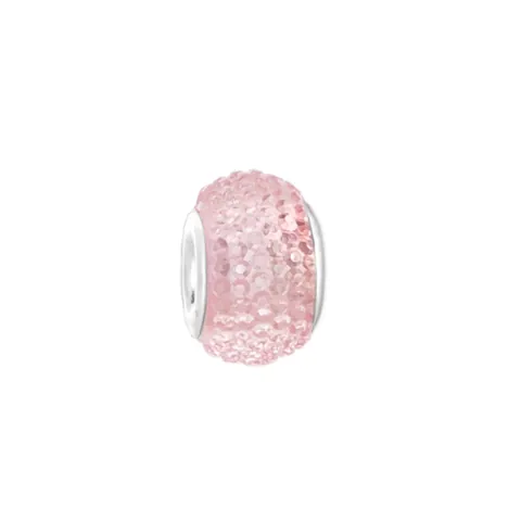 Resin Starry Large Hole Beads Pavé Rhinestone Charm Beads For DIY Jewelry Making Bracelet Components Accessory