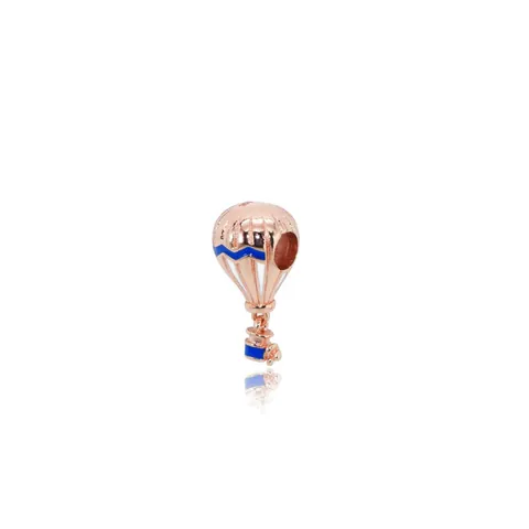 Alloy Travel Theme Charms Hot Air Balloon Airplane Earth Beads For DIY Bracelet Necklace Making Fashion Women Jewelry Accessories