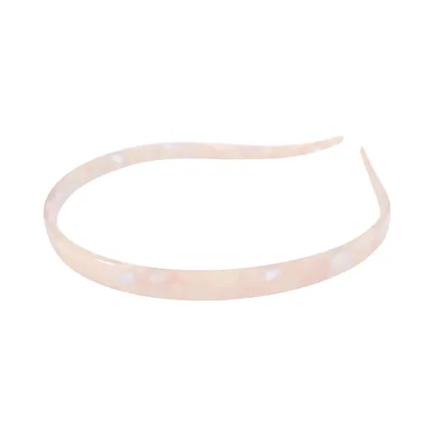 Cerchietto Sottile in Acetato di Cellulosa per Donna Antiscivolo Motivo Tartarugato Marmo Fascia per Capelli Lavaggio Viso Accessori Capelli