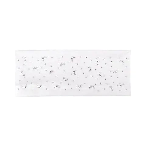 Knitted Elastic Headband For Women Men Sport Sweatband With Metal Star Moon Rivet Rhinestone Music Festival Hair Accessory