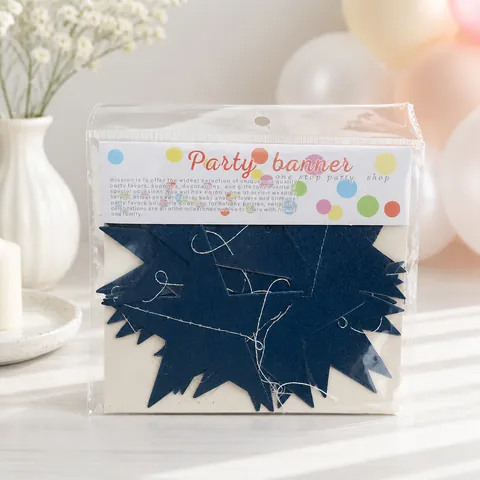 Decorazioni per Compleanno Blu Reale Banner di Carta Palloncini in Lattice Paillettes Argento Nappine per Festa Baby Shower
