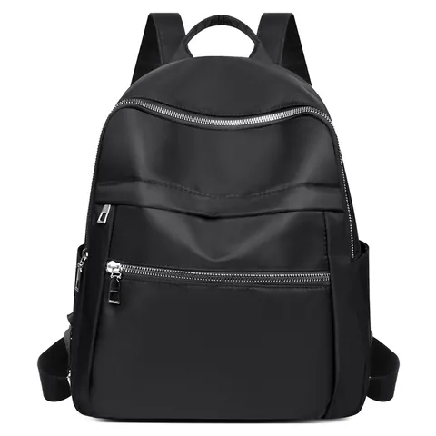 Mochila para Mujer Minimalista de Tela Oxford Impermeable Gran Capacidad Bolso de Viaje Antirrobo Casual de Negocios Moda Escolar