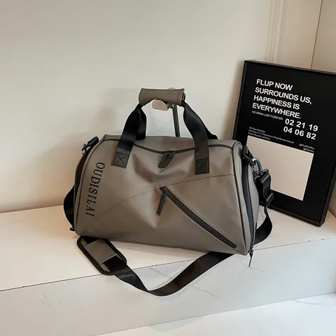 Bolsa de Deporte Impermeable Con Compartimento Para Zapatos Para Hombre Mujer Gran Capacidad Bolsa de Viaje