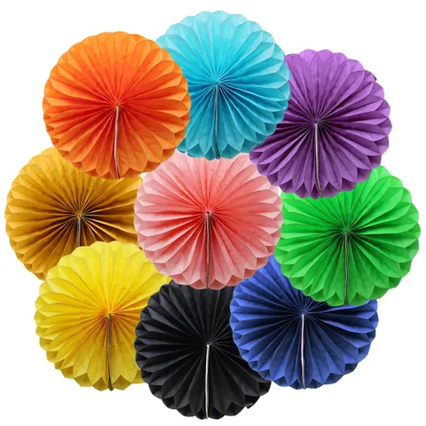 Modern Minimalist Honeycomb Paper Ball Foldable Round Hanging Decoration Craft Paper Ornament For Wedding Party Home Background Decor